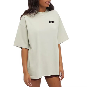 2024 nuovo arrivo all'ingrosso della moda sport larghi t-Shirt da donna <span class=keywords><strong>maglietta</strong></span> lunga in estate - Product Image 1