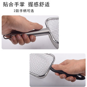 Pelle à litière pour chat en acier inoxydable, rectangulaire, avec trous de 3 mm et 5 mm, pelle métallique pour litière à la bentonite - Product Image 5