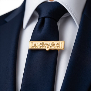 Gemelli in oro bianco con incisione Laser in oro argento personalizzati veloci - Product Image 4