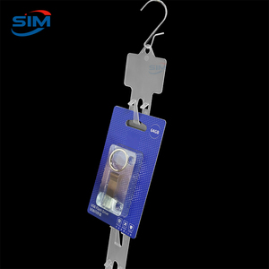 Ganchos para mercancía al por mayor, tiras colgantes de plástico PP transparente para aperitivos de <span class=keywords><strong>supermercado</strong></span>, colgadores para bolsas de chips de caramelo, pedido a granel - Product Image 3