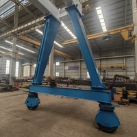 Pont roulant mobile à pneus en caoutchouc de 20 à 80 tonnes, contrôlé par PLC, pour solution de levage personnalisée en entrepôt