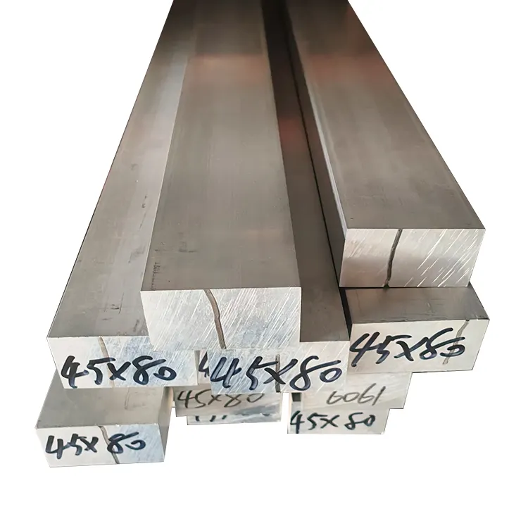 Barra piatta in alluminio alluminio da 1 pollice 6061 barra piatta con profilo in alluminio estruso