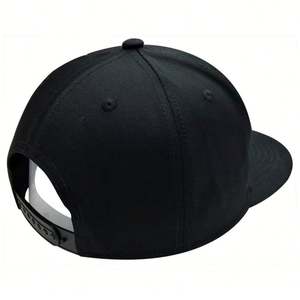 Alta calidad personalizada 6 paneles perfil medio plano Bill Snapback sombrero de ala ancha estilo Hip Hop lana mezclada Material BSCI rendimiento - Product Image 3