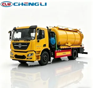 รถดูดฝุ่นและเก็บขยะ รถบรรทุกน้ำเสีย รถดูดน้ำเสีย - Product Image 6
