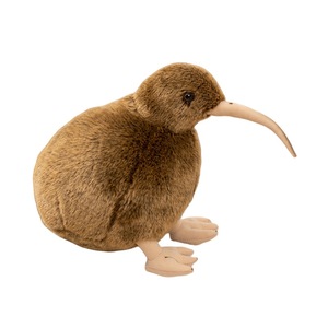 Peluche Mascotte Nouvelle-Zélande, <span class=keywords><strong>petit</strong></span> oiseau kiwi à <span class=keywords><strong>bec</strong></span> long, en peluche douce avec rembourrage en coton PP, cadeau d'anniversaire - Product Image 1