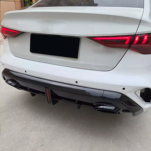 Lèvre de pare-chocs arrière Style RS3 Diffuseur de lame arrière Diffuseur arrière pour Audi 2025-2027 <span class=keywords><strong>A3</strong></span> S3 Hatchback - Product Image 5