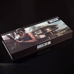 Ensemble d'arme Arena Breakout de 3 pièces (hache arctique/sabre de la victoire/poignard de lapin) Boîte cadeau artisanale tactique entièrement en métal pour les fans <span class=keywords><strong>hardcore</strong></span> - Product Image 4