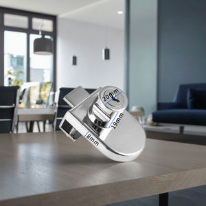 <span class=keywords><strong>DIgao</strong></span> Serrure de tiroir de sécurité en alliage de zinc à coût élevé Déverrouiller la porte en verre étanche antivol durable pour vitrine d'armoire - Product Image 2