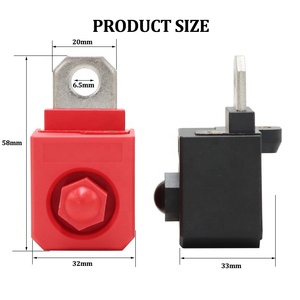 250a טהור נחושת m8 בלוק מחבר נוכחי גבוה עבור מוצר איכות פרימיום ליתיום מוצר - Product Image 2