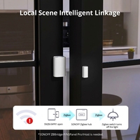 SONOFF SNZB-04PR1 Zigbee 3.0 Kapı Pencere Sensörü Kablosuz Akıllı Ev Güvenlik Alarm Sistemi Alexa Google Home ile Çalışır