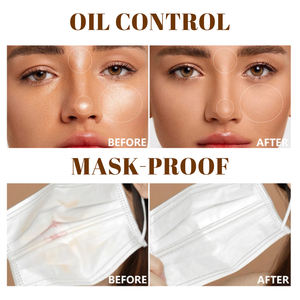 Ultra Fine Matte Loose Setting <strong>Powder</strong> <strong>With</strong> <strong>Puff</strong> Private Label 10 Colors <strong>Talc</strong> Free Lightweight Loose Setting <strong>Powder</strong> - Product Image 4