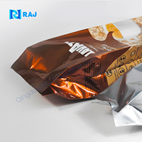 Sacs à café personnalisés écologiques recyclés à faible MOQ, pochettes imprimées sur mesure en aluminium avec valve et fermeture éclair, impression de logo personnalisé