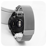 Tali Jam Tangan Milanese Baja Tahan Karat 304 Berkualitas Tinggi, Lembut, dan Nyaman 20 22 26mm untuk Garmin Fenix 8