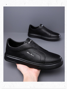 Mocassins en toile unisexes minimalistes, ergonomiques, rembourrés, flexibles, à enfiler, <span class=keywords><strong>baskets</strong></span> plates à tige basse unies - Product Image 5
