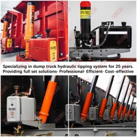 Vanne de décharge à commande électrique FLYBY VIT 3/2 voies type HYVA XQF23 pour camion benne lourd
