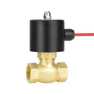Vanne solénoïde à vapeur tout cuivre Qingze 1 pouce normalement fermée pour contrôle haute température AC 220V - Product Image 1