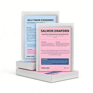 Masque en poudre de gelée pour le soin de la peau du visage OEM ODM <span class=keywords><strong>ADN</strong></span> de saumon PDRN Blanchissant Biologique Rose Charbon Théier Collagène Masque facial - Product Image 5