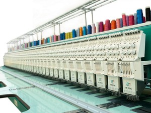 Hefeng máquina de bordado de encaje de alta velocidad de múltiples cabezas computarizada de alta calidad con pantalla táctil - Product Image 6