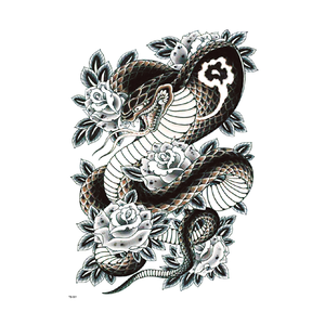 Tatuajes Temporales de Espalda Completa, Adhesivos de Transferencia al Agua, Diseño Genial de Gran Tamaño, Arte Corporal Masculino, Decoración de Espalda Impermeable y Duradera - Product Image 3