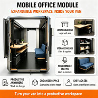Oferta Especial: Caja de Conversión Modular para Camper Van y Wohnmobil con Muebles de Cocina, para Camping y Viajes de Lujo