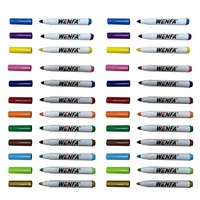 Stylo de couleur à base d'eau avec écriture unilatérale, fournitures scolaires/artistiques/promotionnelles/cadeaux WC001