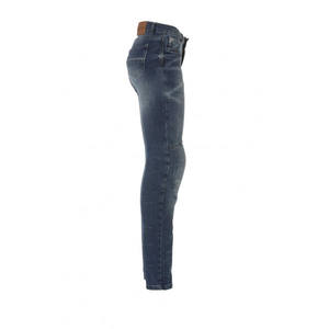 Jean moto pour femme certifié Carburo TORIN Lady CE avec fibre aramide Blue Stonewash 40 - Product Image 3