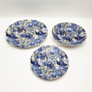 Juego de Vajilla Pintada Estilo Mediterráneo para África, Medio Oriente, Hoteles y Restaurantes, <span class=keywords><strong>Porcelana</strong></span>, 12 Piezas - Product Image 5