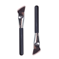 Poudre de maquillage de fond de teint tridimensionnel de haute qualité outils de maquillage professionnels pinceaux complets de maquillage à tête plate magique