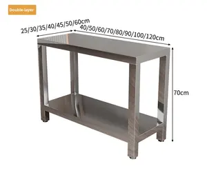 Support pour <span class=keywords><strong>aquarium</strong></span>, base spéciale, étagère de rangement pour salon, étagère à deux niveaux, petite table, acier inoxydable - Product Image 6