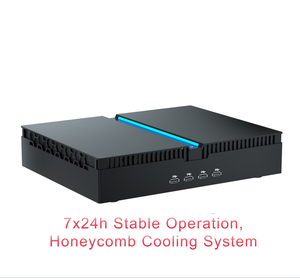 PC de jeu industriel Zkm300, double LAN, licence 11 Pro, i7 13700f, RTX 4070 12 Go, sortie 4 écrans, mini station de travail professionnelle Zkm300 - Product Image 3