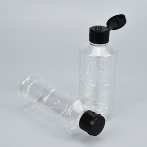 Transparent PET <b>Plastic</b> Bottle 200ml Cylinder Screw Cap General <b>Packaging</b> - Product Image 3
