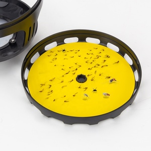 フライトラップ屋内フルーツフライフライングインナットトラップ屋内バグザッパー屋内フルーツフライキラーライト昆虫トラップ - Product Image 6