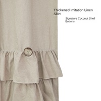 Rideau de douche de salle de bain en polyester, imitation lin, plissé à boutons, imperméable, séparation d'hôtel, luxe léger, Chine pour