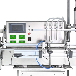Línea de Llenado y Tapado Automática de 4 Cabezales con Bomba Peristáltica y Alimentador Automático de Tapas para Perfumes, Aceites Esenciales, Jugos y Cosméticos - Product Image 6