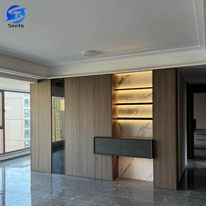 Credenza Moderna Personalizzata <span class=keywords><strong>per</strong></span> <span class=keywords><strong>Soggiorno</strong></span> e Cucina, <span class=keywords><strong>Mobile</strong></span> Combinato da Pranzo Senza Vernice, in Legno Massello Ecologico di Alta Qualità, Origine Cina - Product Image 5