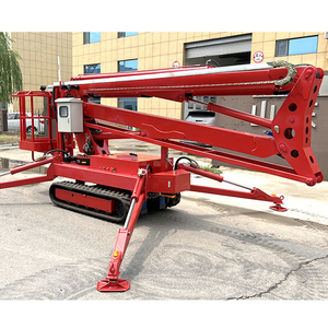 China Best Seller Hot <strong>Sale</strong> All Terrain Crawler Articulated Telescopic <strong>Cherry</strong> <strong>Picker</strong> Spider Lift - Product Image 3