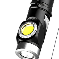 Senter LED Multifungsi Z19 Dual-Light (Versi Paduan Aluminium)