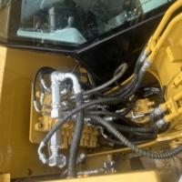 Mini-excavatrice d'occasion de 7 tonnes, Cat 307E2, mini-excavatrice à vendre, Caterpillar 302 305 305.5 306, excavatrice en bon état, prix bas