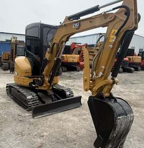 Excavatrice sur chenilles hydraulique d'occasion Cat303E avec godet et pince, excavatrice usagée 3 tonnes 3,5 tonnes, moteur japonais en stock - Product Image 1