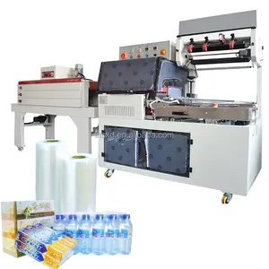 Vis Kan Krimpen Wrap Machine Karton Lamineren Filmmachine Pof Pe Pvc Bier Krimpkous Verpakking Machine