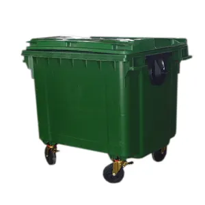 1100L с EN840 HDPE пластиковый дизайн Скип-корзина