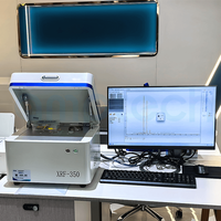 AMPTECH XRF350, Máquina de Prueba de Oro XRF de Alta Tecnología, para Aplicaciones Pesadas en Alimentos, Automoción, Joyería, Precisión del 0.03%, Protección IP65