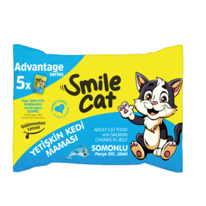SMILE กล่อง12ชิ้นพรีเมี่ยมสำหรับอาหารแมวเปียกอาหารเปียกเนื้อเจลลี่85กรัม - Product Image 4
