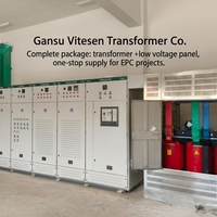 Transformateur à résine coulée de type sec 1000 kVA 11 kV vers 380 V 400 V 415 V Triphasé à enroulement en cuivre pour centre de données et bâtiment commercial SCB14