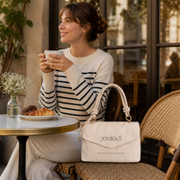Nouveau style populaire, petit sac à main carré en toile réutilisable, de haute qualité, tendance, décontracté, minimaliste, sac de shopping pour les sorties du week-end