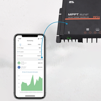 Contrôleur de charge 12V 24V MPPT 20A IP54 Capteur de température Bluetooth