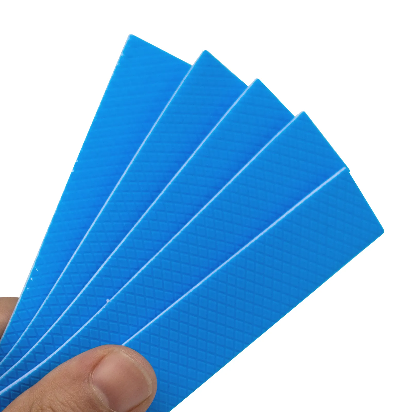 Vật liệu cách nhiệt các yếu tố pad với 1W 2W 3W 6W 8W 10W 12W 0.25 ~ 20mm dày nhiệt Silicone Pad cách điện