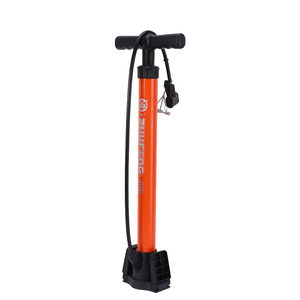 Pompe à air manuelle pour vélo, vente directe usine, avec corps en acier, compatible Schrader <span class=keywords><strong>Presta</strong></span> <span class=keywords><strong>Dunlop</strong></span> - Product Image 1