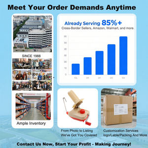 Chine fournisseur Portable en plastique outil de tricot actionné à la main laine fil boule cordon ligne enrouleur bricolage enrouleur boîte - Product Image 6