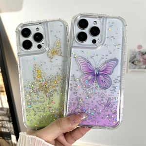 Hot Bán Bướm <span class=keywords><strong>Epoxy</strong></span> In Điện Thoại Di Động Trường Hợp Đối Tecno Camon 40 4G Spark Đi 2 4G Spark 40 Pop 10 - Product Image 5